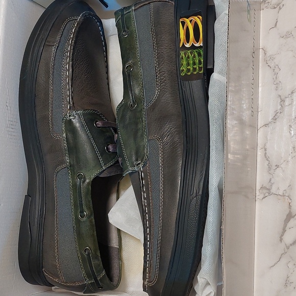 NIB Men's brown Gravity Defyer loafers, size 15 - Picture 5 of 10